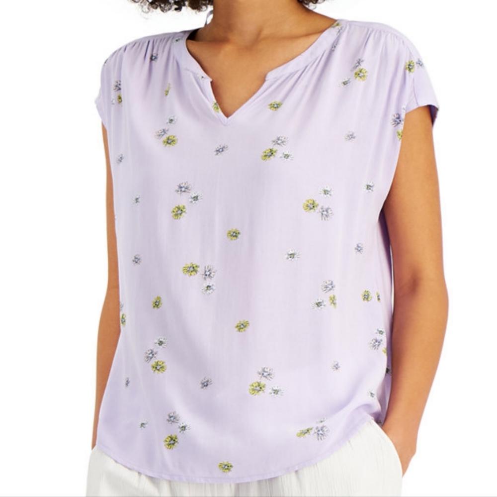Style and co henley tee-shirt